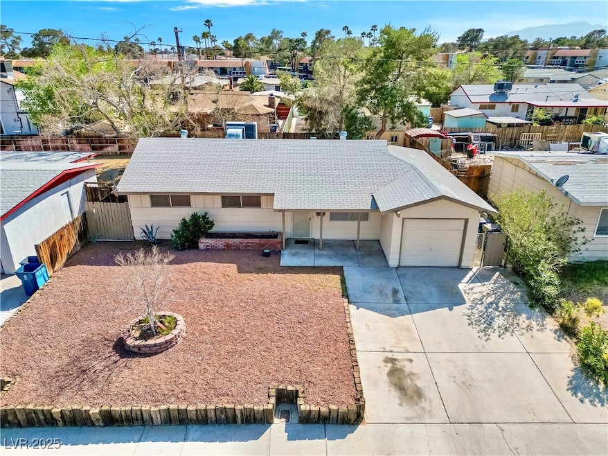 Great curb appeal with a large front yard, big dri