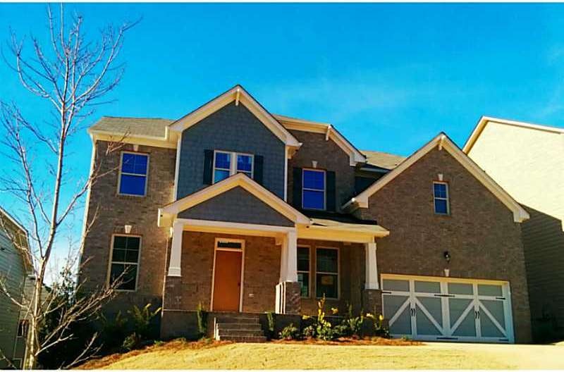 Exterior Front. Beautiful craftsman elevation with