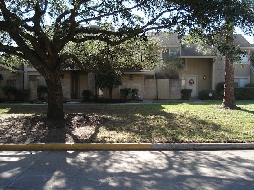 The front of the house