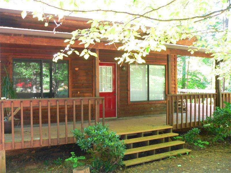 Covered front porch welcomes you home