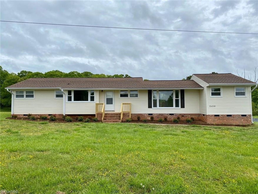 3 Bedroom  Bath home in Northern Randolph County!   Recently updated home with a huge yard and room for garden or horses!