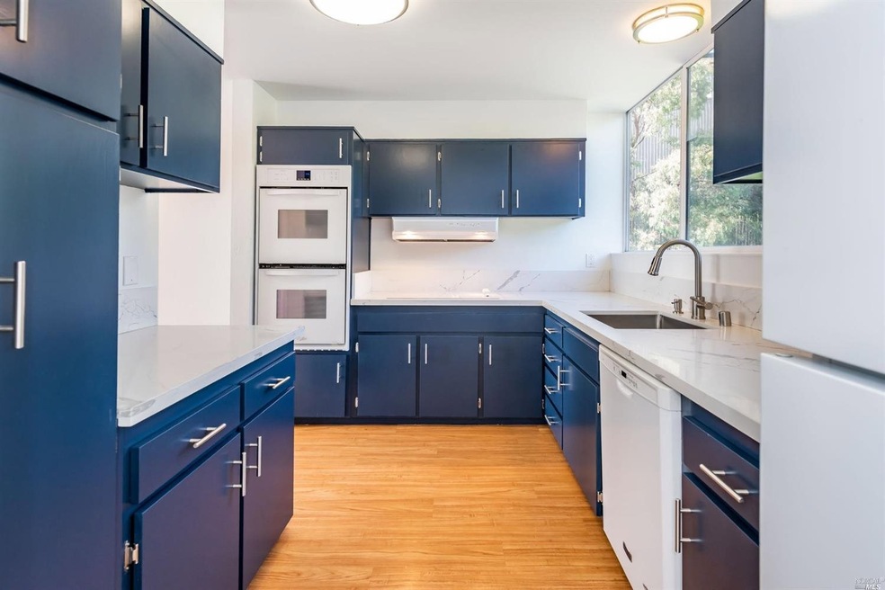 Replaced quartz counter, sink and faucet, disposal