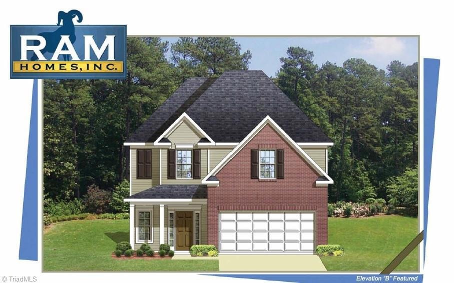 1767 Plan - 4 BRs, 2.5 BAs and two car garage parking