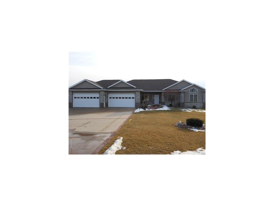 Front Exterior. Majestic blend of stone and brick 