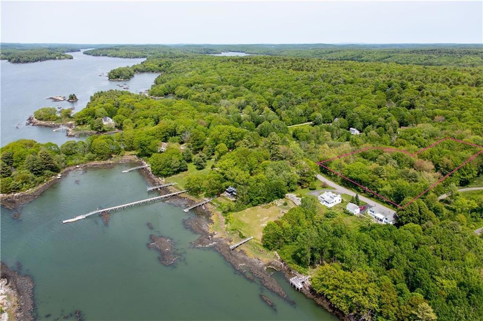 Aerial - Lot Outlined