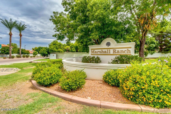 Marshall Ranch monument sign