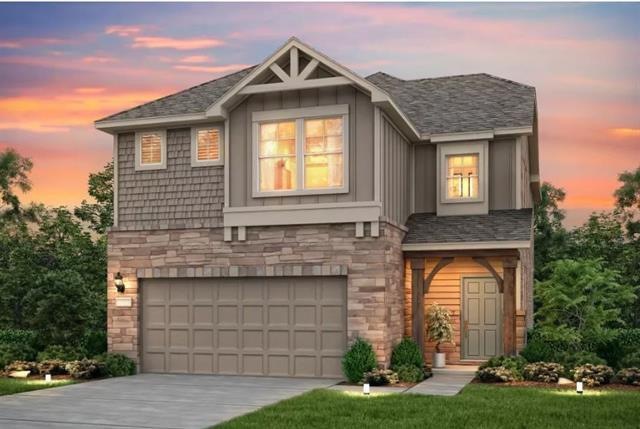 Pulte Homes, Sienna elevation G, rendering