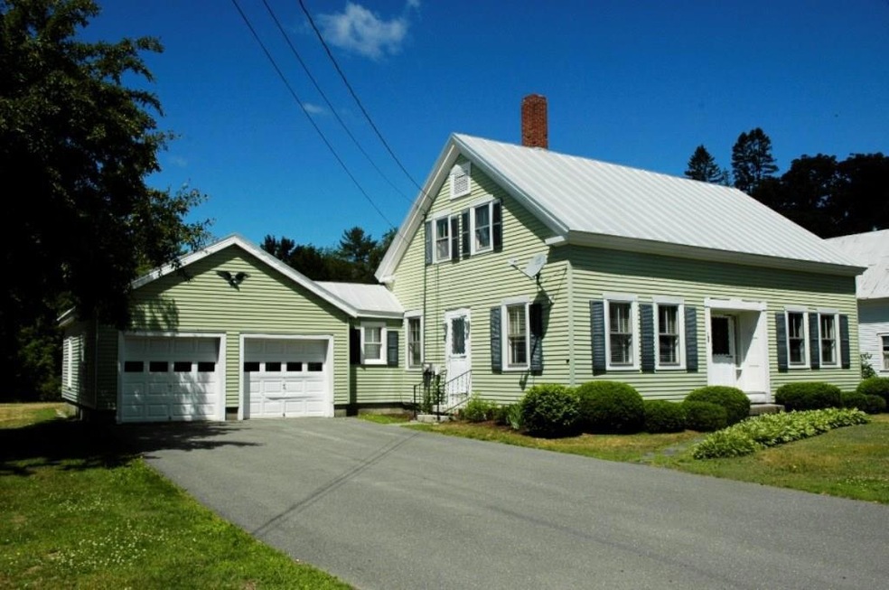 Front of home with an attached 2 car...