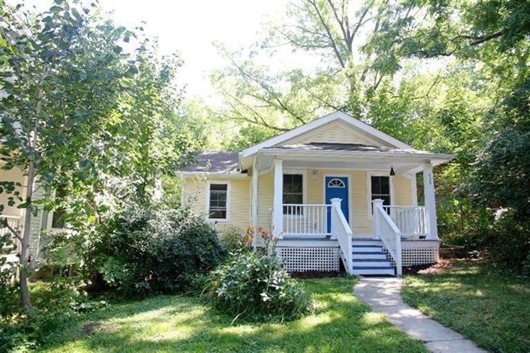 Front view - homes faces west