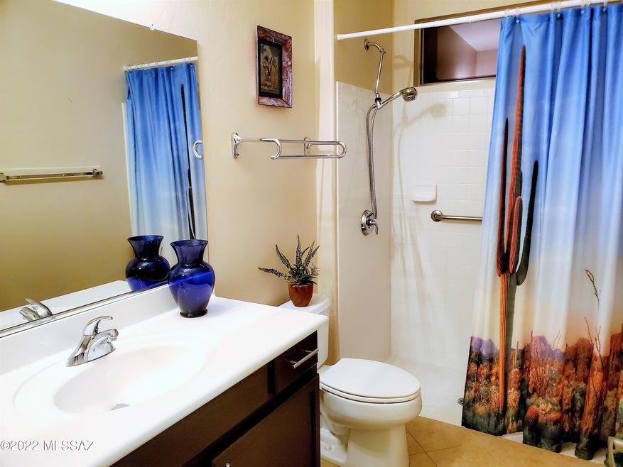 Hall Bath Custom Roll In Shower