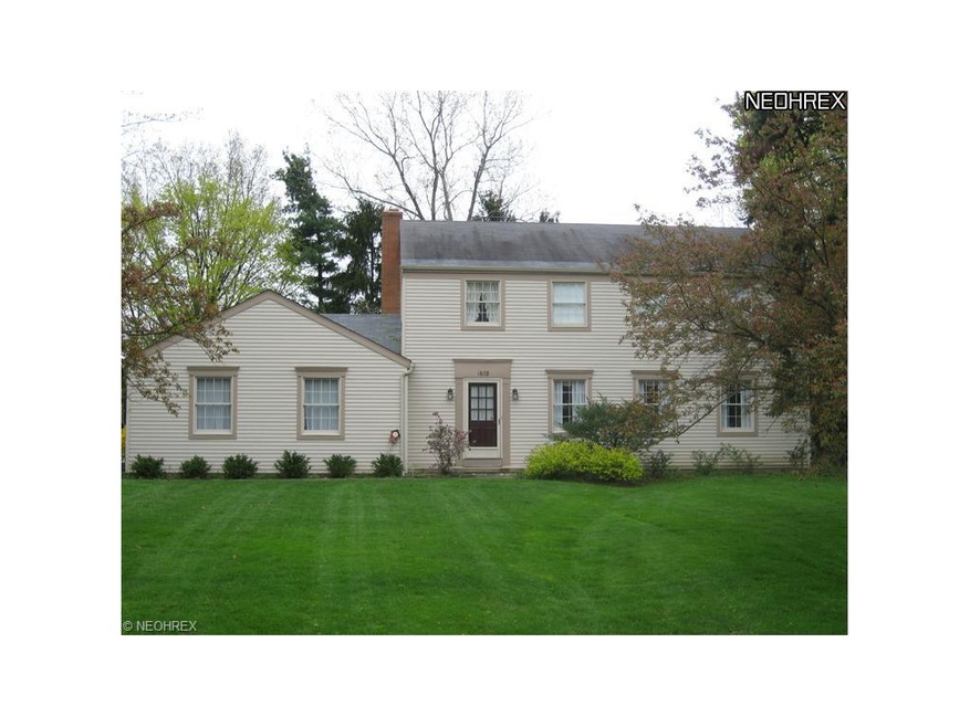 Inviting colonial located on large lot close to ev
