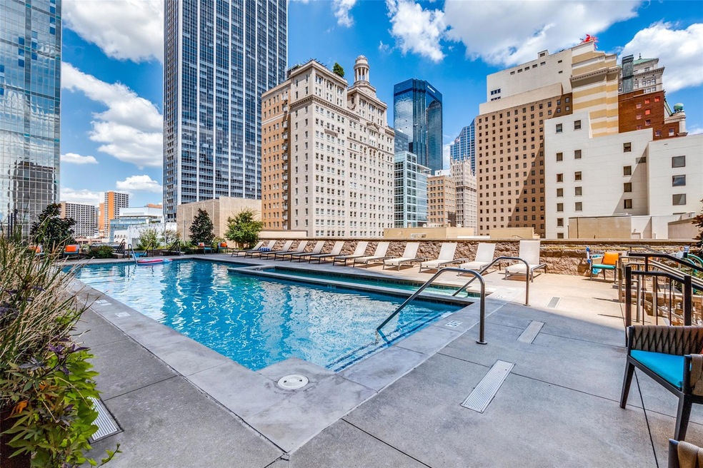 Sixth floor pool & spa deck