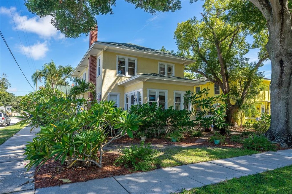 16th Ave N Front Exterior. Corner lot (16th Ave N 