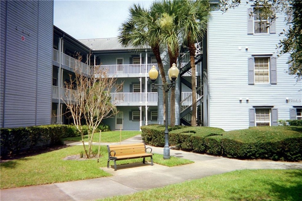 Court yard  entrance view with unit toward the bac