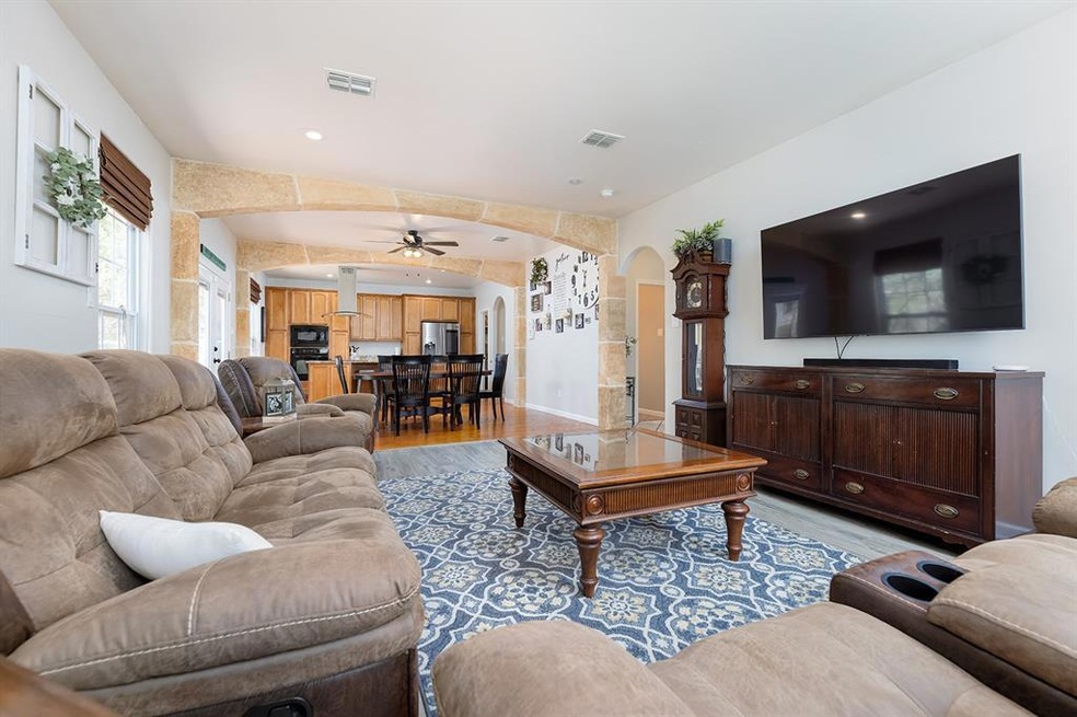 Great family room open to the kitchen and dining for entertaining family and guests.