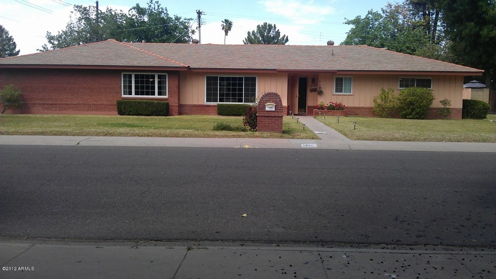 Front of the home