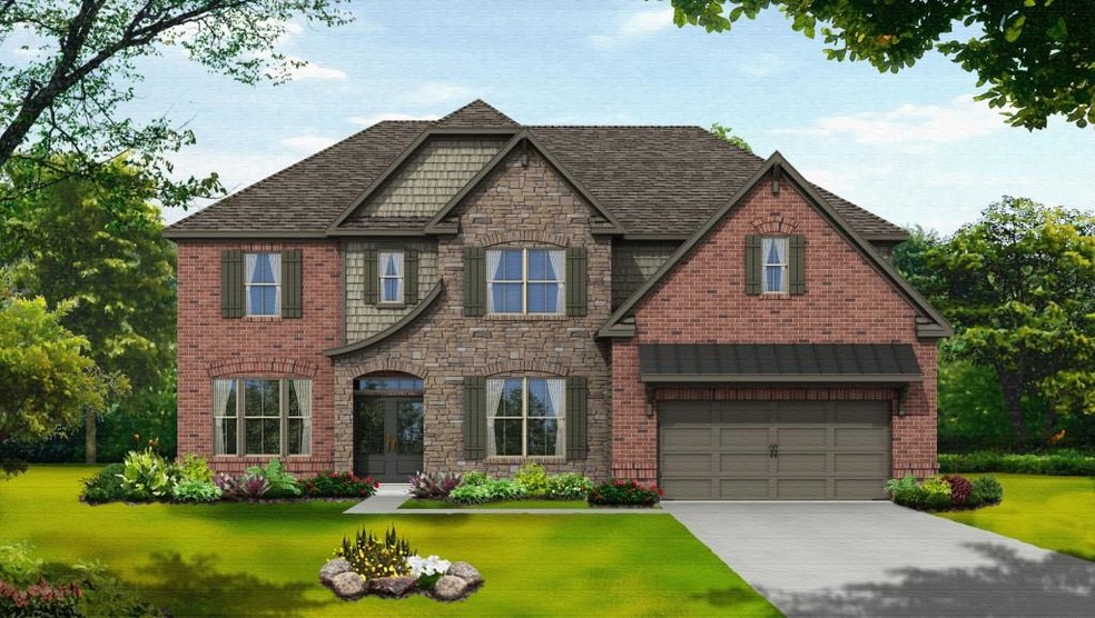 Color Rendering of Plan & Elevation.