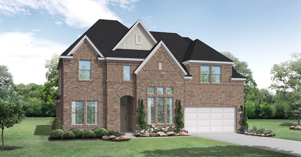 Artist rendering of front elevation.