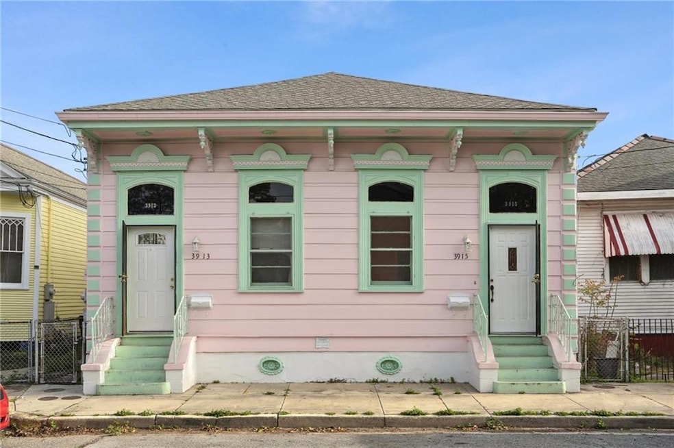 3913-15 N Rampart Facade