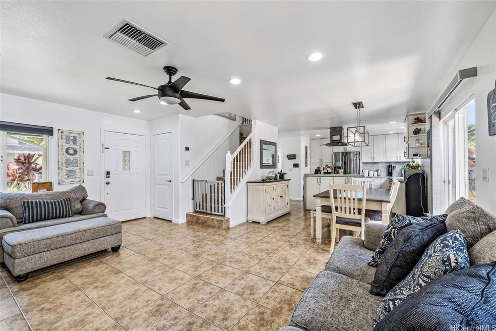 The house is nice and spacious.  Central A/C comes