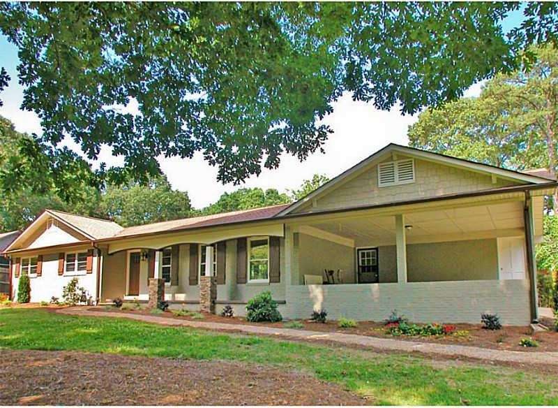 Exterior Front. Completely renovated, almost like 