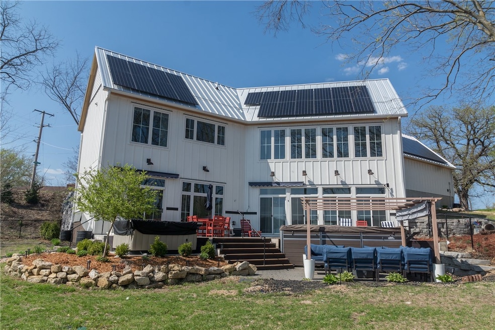 Exterior of House, lake side