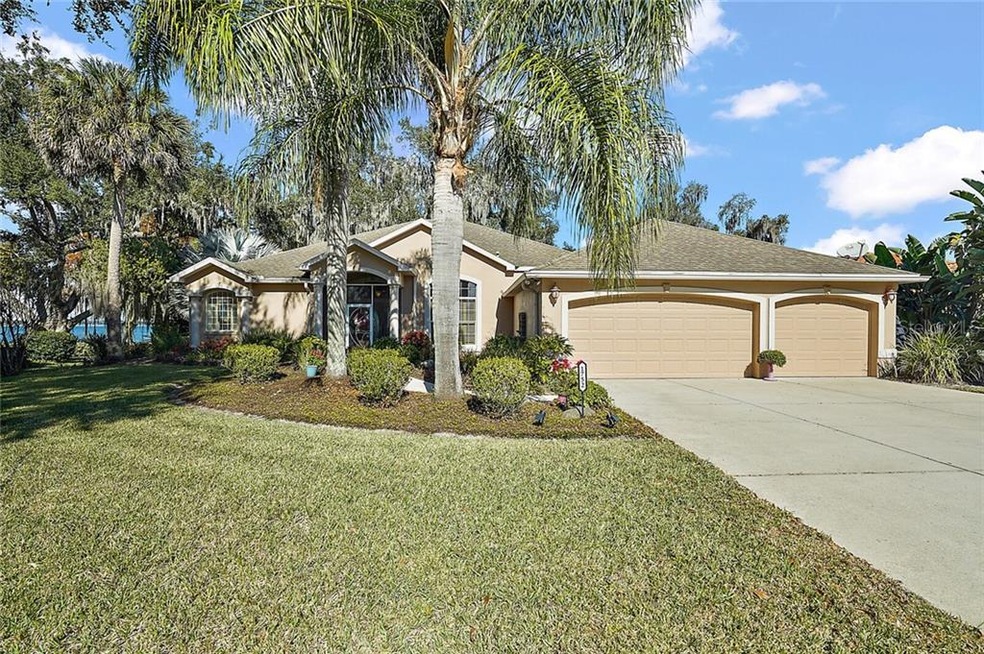 Front Exterior with 3-Car Garage