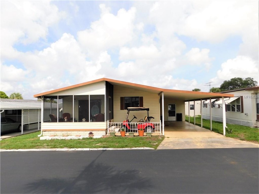 Front of home.