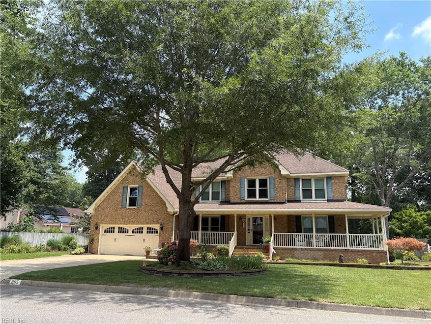 Exterior front featuring beautiful landscaping