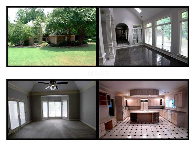 Front, Master, Kitchen, Sun Room