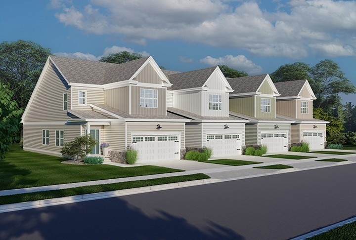 Rendering of the Natchez Townhomes...a brand new plan!