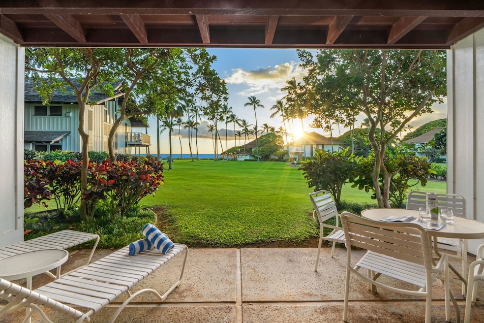 Location, location is key.  Oceanfront, privacy, and sunsets.  How perfect!