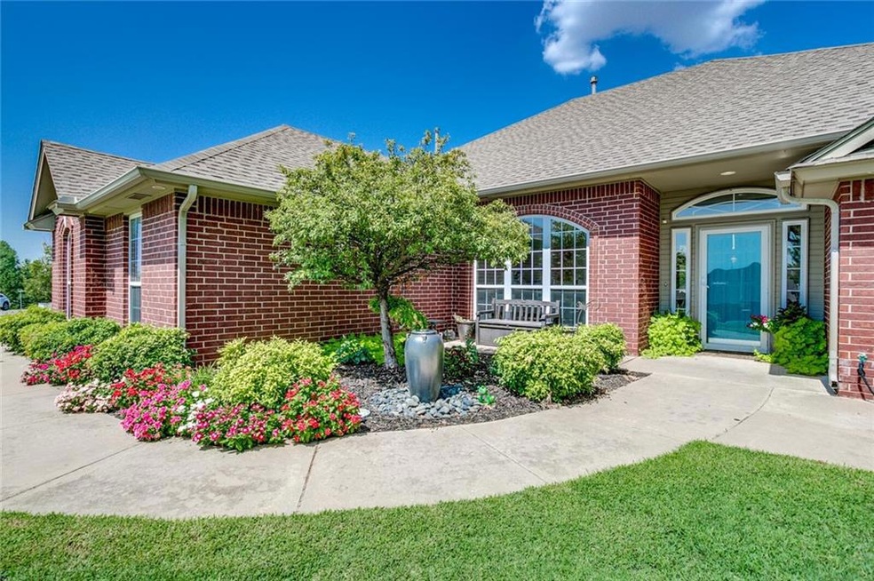 Lovely landscaping