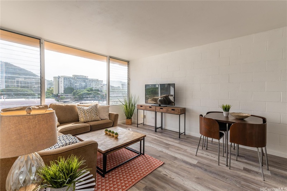 Spacious and natural light filled living room