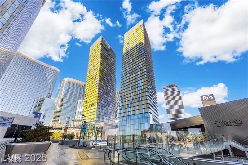 View of property with a city view