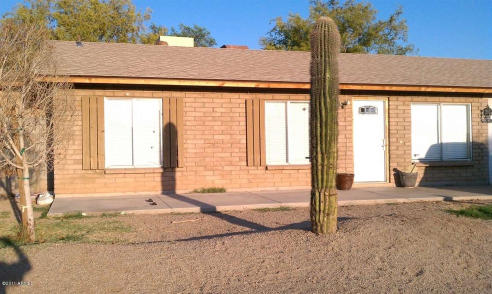 Front of the house