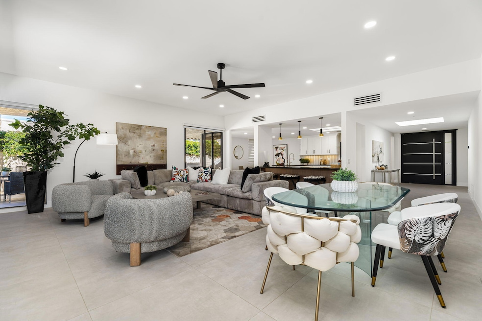 Reverse View Dining/Living Room