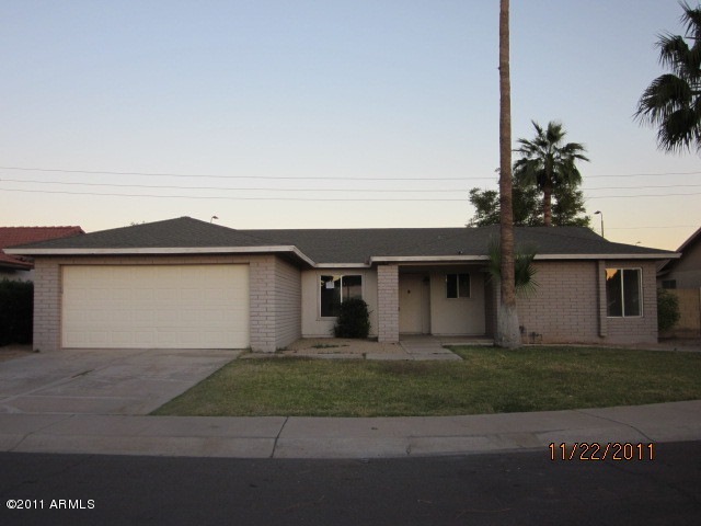 front of home