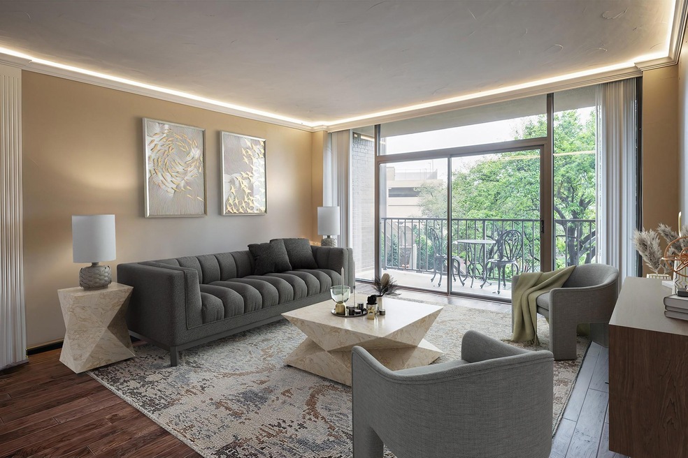 Living room - Virtually Staged