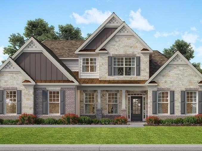 The Tisdale Elevation F at Genesee in Cumming, Geo
