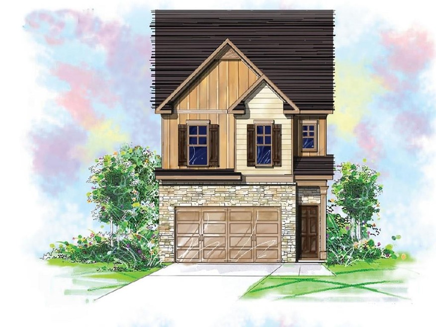 Color Rendering of Plan & Elevation