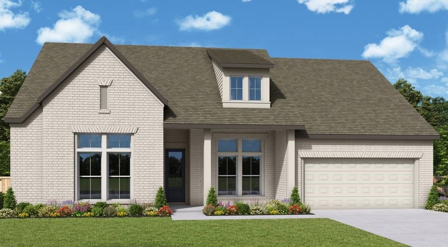 The Clover offers an all brick exterior and has NO