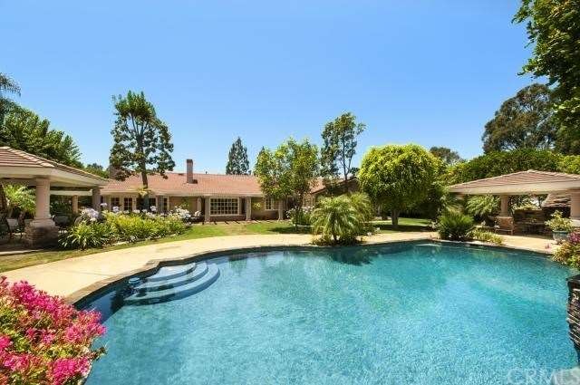 Fabulous, incredibly secluded backyard oasis with 
