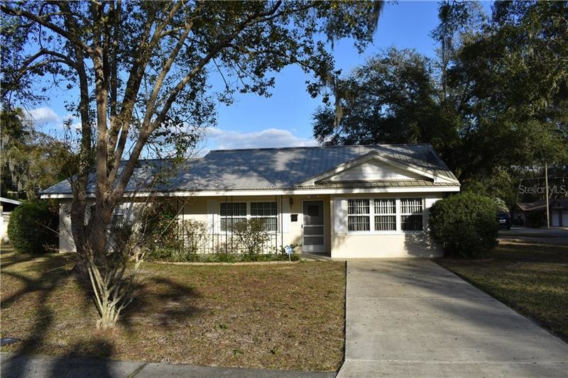 Front exterior view. The home features a durable m