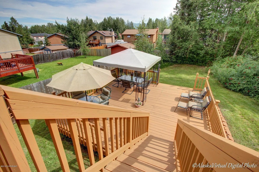 Freshly Painted Deck