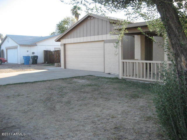 front of home