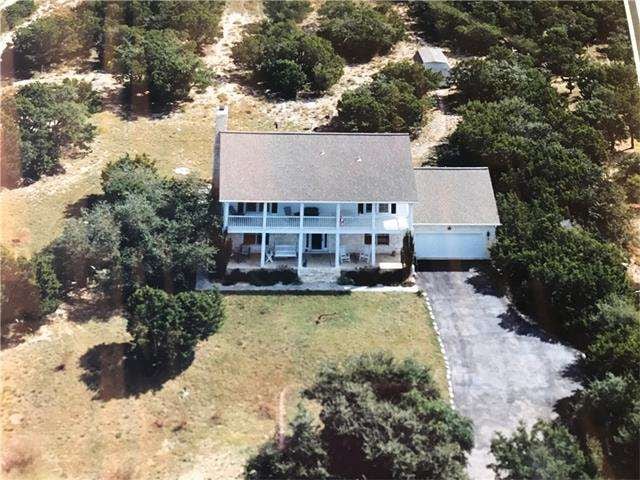 Areal shot from years before. Shows shed and well house.