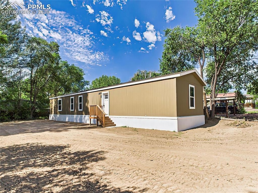 Expansive lot with mature trees in the neighborhood