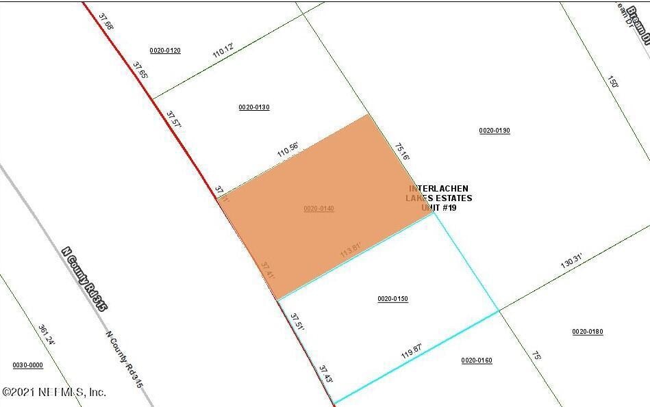 618-620 N CR 315 Map