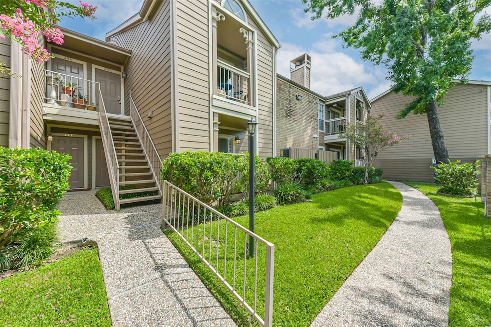 First floor unit in a very peaceful gated communit
